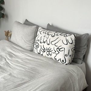Gravel & Gold “The Boobs” pillowcase